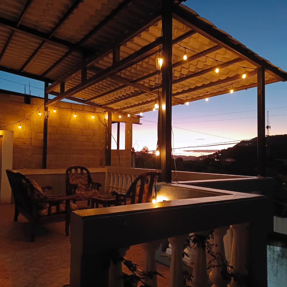 Vista de la terraza